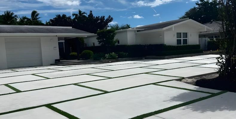 driveways and walkways