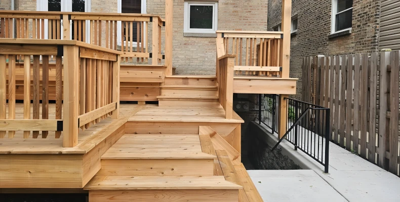 exteriors stairs and railings