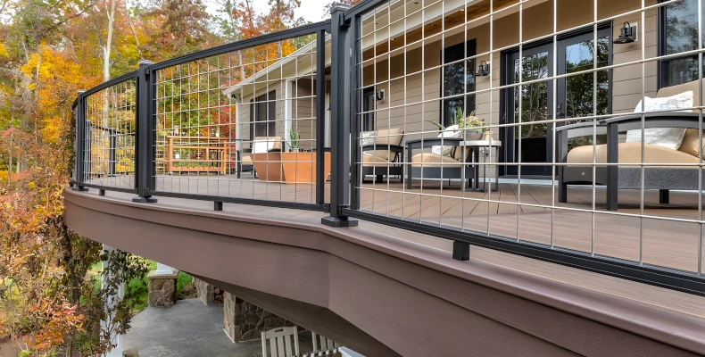 exterior stairs and railings